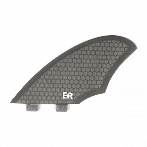 fiberglass-twin-double-tab-honeycomb-fin-gray